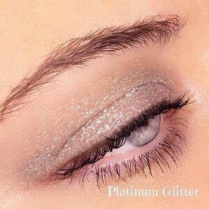 Shadowsense Platinum Glitter NEW Silver Multicolored Cream to Powder Eyeshadow